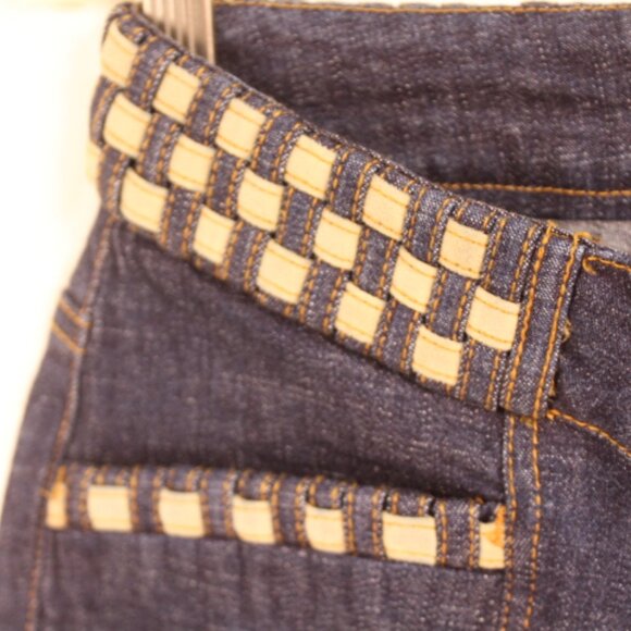 Vintage YOYO Rinse Blue Stretch Jeans - Picture 6 of 13